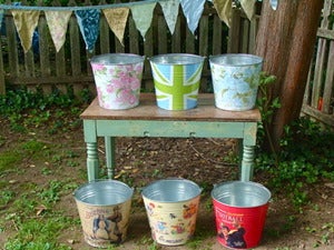 Image of Vintage-Inspired Buckets