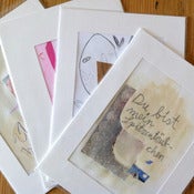 Image of 1 of 6 original collages and drawings