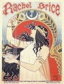Image of Rachel Brice Art Nouveau Poster