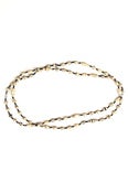 Image of Recycled Paper Bead Necklace - B&W - Uganda