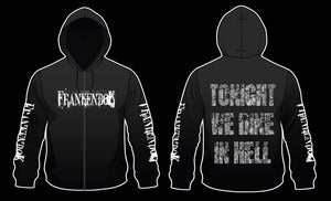 Image of MENS BLACK ZIP HOODIE