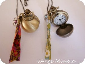 Image of Sautoir "time chic" sphère