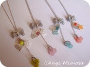 Image of Collier "bonbon pastel"