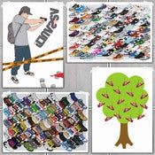 Image of Sneaker Set of Four