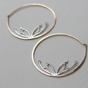 Image of poppy pod hoops