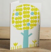 Image of Screen printed 'cut out and keep' card