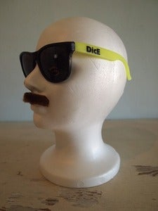 Image of NEON YELLOW 'RELAX' SUNGLASSES