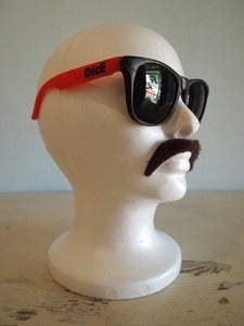 Image of RED 'RELAX' SUNGLASSES