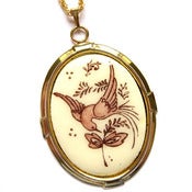 Image of Sweet hummingbird necklace