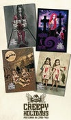 Image of CREEPY HOLIDAYS POSTCARDS 2009