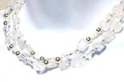 Image of Ice Quartz Necklace - Human Trafficking - India
