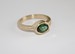 Image of Faceted Green Tourmaline Ring