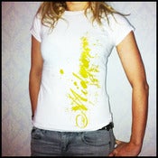 Image of 'Lead Your Children To The Sky' White Slim Fit Tee