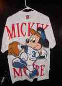 Image of Vintage Mickey Mouse "Home Run" tee
