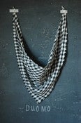 Image of italian linen duomo scarf