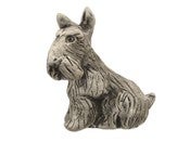 Image of Terrier - Sitting Dog Knob