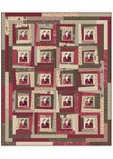 Image of Wonky Santa Quilt pattern