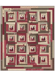 Image of Wonky Santa Quilt pattern