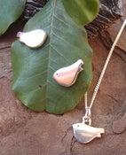 Image of dove earrings and matching pendant