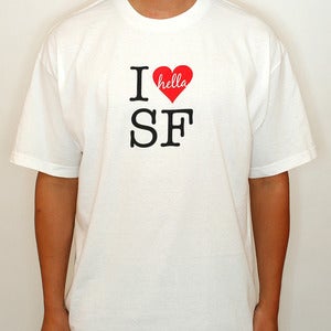 Image of I Hella Heart SF (white)
