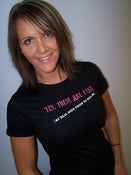 Image of Yes, These Are Fake - Regular Cotton Black T-shirt