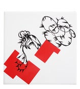 Image of Cubism streetbird tile