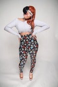 Image of Sexy Rose High Waist Leggings