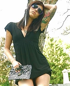 Image of Jet Black Dress 