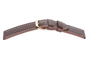 Image of Rhein Fils Watchstrap Saffiano Chocolate