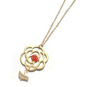 Image of Birdie on a Blossom Necklace