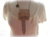 Image of Fabric Paris Necklace