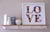 Image of Framed 'LOVE' Art