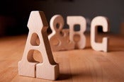 Image of A, B or C Wood Type Teether