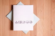 Image of Regular Polyhedra Vintage Image Letterpress Card
