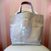 Image of ♡ BAG "HEAD" GREY & SAND