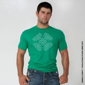 Image of Drink & Fight (White on Kelly Green)