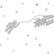 Image of astrobots wallpaper - metallics 