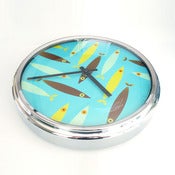Image of Pit Pit Bleus Chrome, wall clock
