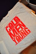 Image of CMY Gray/Red Tee