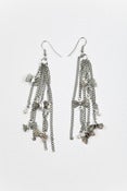 Image of Mesh Bow Earrings