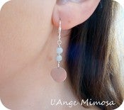 Image of Boucles d'oreilles "1, 2, 3 nous irons...", courtes