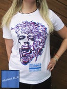 Image of BOLD AS LOVE - GIRLS (white & heather blue) 2nd EDITION