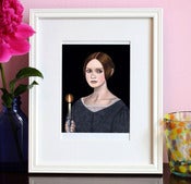 Image of "Jane Eyre" portrait print