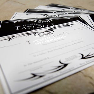 Image of 50 Dollar Gift Certificate