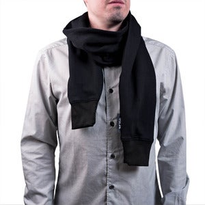 Image of Short scarf, black