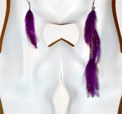 Image of "JOlie" Feather Earrings