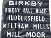 Image of Original Vintage Blind - Yorkshire - Birkby/Mill Moor