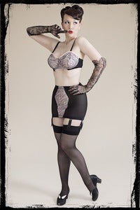 Image of Lily Black Girdle