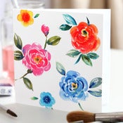 Image of Peony card
