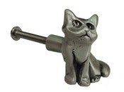 Image of Cubist Cat Knob